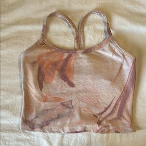 Abstract Print Tank Top